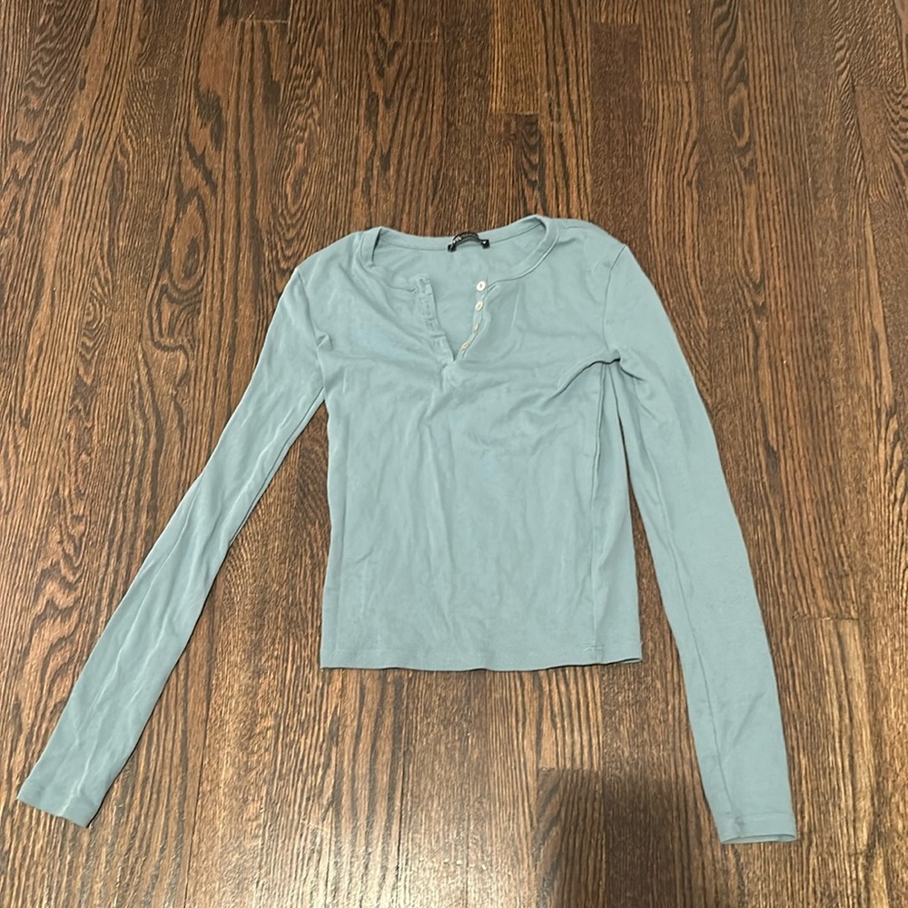 Zara Button Up Long Sleeve